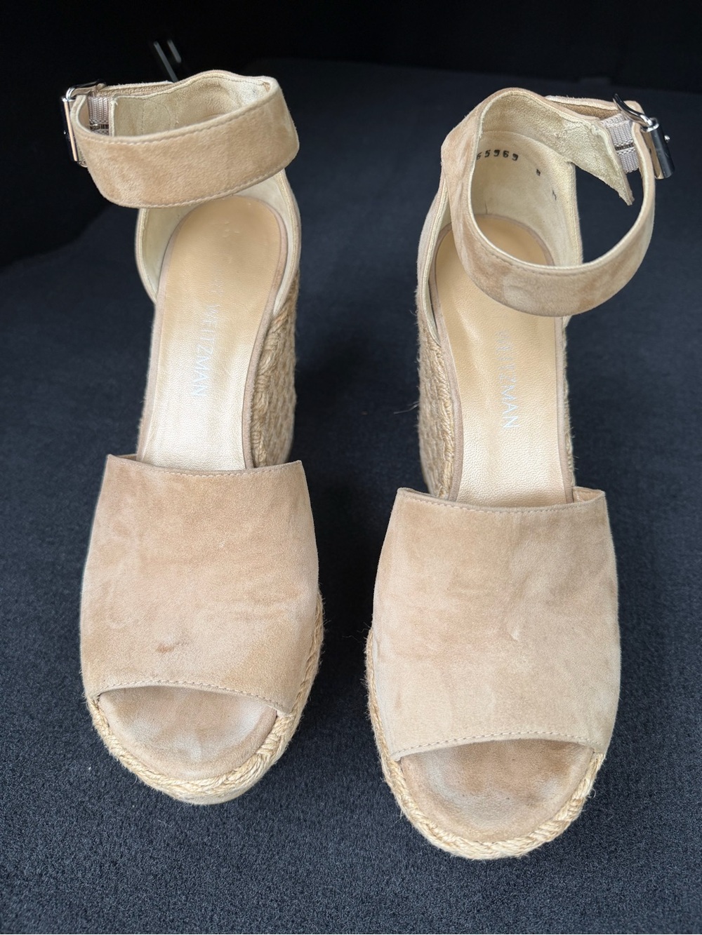 Suede Stuart Weitzman Sandals -Size 8